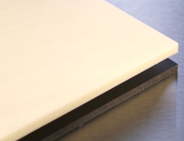 Капролон плита белая ПА 6 Б 10х1000х1000 мм ТУ 2224-001-78534599-2006 фото