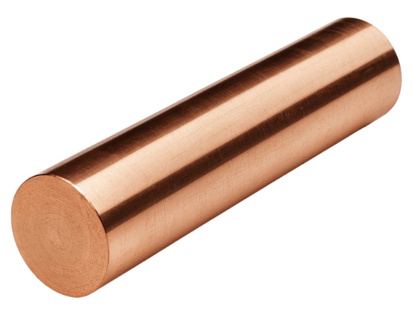 Круг медный экструдированный М1 24 мм ГОСТ 1535-2016 фото