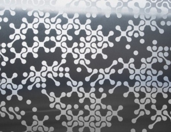 Лист нержавеющий декоративный узорный U7 AISI 430 2 мм 2 фото