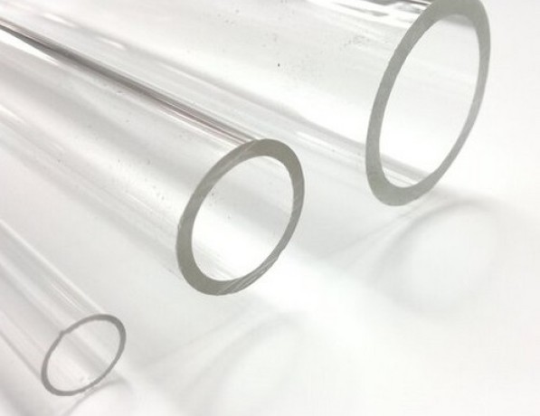 Оргстекло труба круглая прозрачная PLEXIGLAS 2х12х8х2000 мм фото
