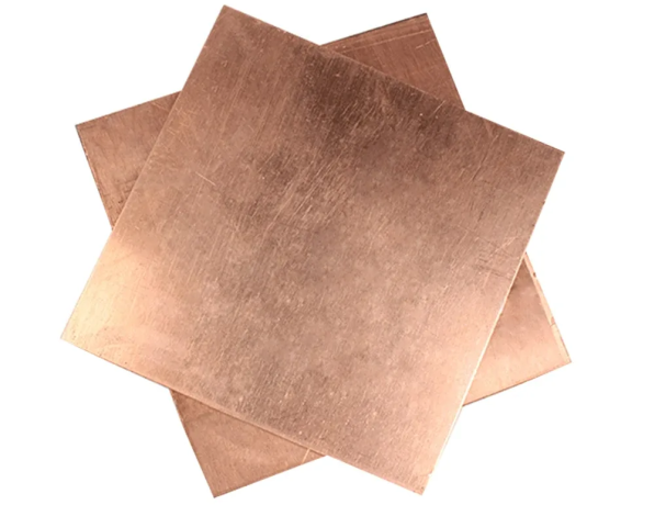 Пластина медная луженая для гальваники М1 0,1х15х60 мм ГОСТ 1173-2006 фото