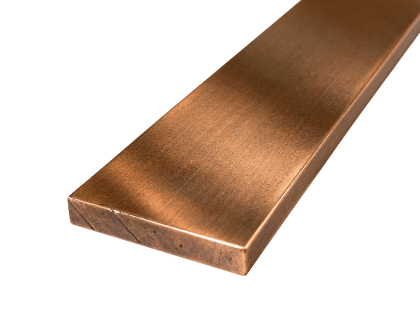 Полоса бронзовая г/к БрХ1Цр 5х50 мм ГОСТ 28873-90 фото